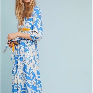 Maeve belted kimono dress